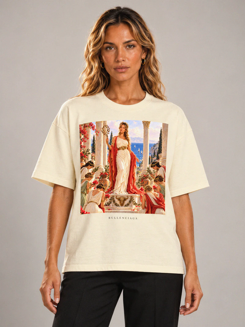 Lily wears the Lily Aurelia Heavy Tee.