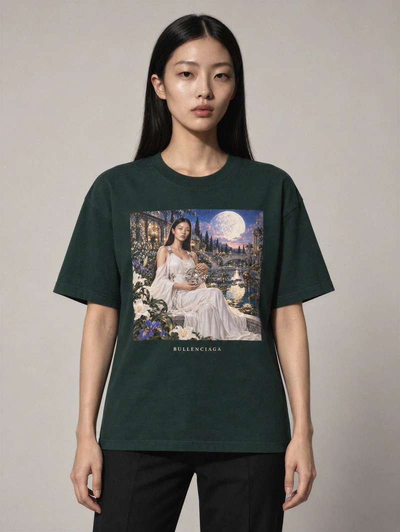 Sakura wears the Sakura Selene Heavy Tee.